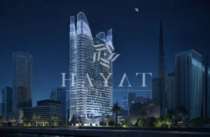 Apartment - 1 Bedroom - 2 Bathrooms for sale in Binghatti Skyhall - Business Bay - Dubai