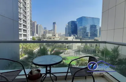 شقة - غرفة نوم - 2 حمامات للايجار في ويست هايتس 3 - الخليج التجاري - دبي