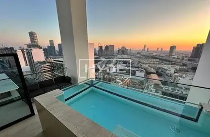 Apartment - 2 Bedrooms - 2 Bathrooms for rent in Binghatti House - Jumeirah Village Circle - Dubai
