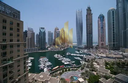 Apartment - 2 Bedrooms - 2 Bathrooms for rent in Al Mesk Tower - Emaar 6 Towers - Dubai Marina - Dubai