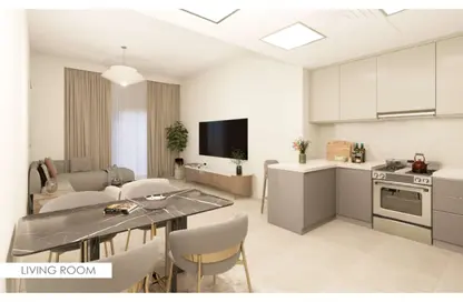 Apartment - Studio - 1 Bathroom for sale in Kentia - Ajman Uptown Villas - Ajman Uptown - Ajman