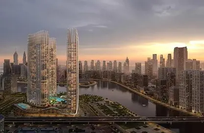 Apartment - Studio - 1 Bathroom for sale in Binghatti Skyrise - Business Bay - Dubai