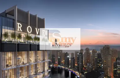 Apartment - Studio - 1 Bathroom for sale in Rove Home Dubai Marina - Dubai Marina - Dubai
