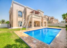 Pool image for: Villa - 6 bedrooms - 8 bathrooms for sale in Cedre Villas - Dubai Silicon Oasis - Dubai, Image 1