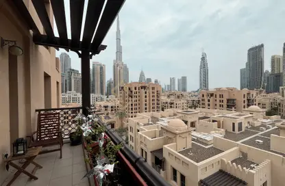 Balcony image for: Apartment - 1 Bedroom - 1 Bathroom for sale in Miska 4 - Miska - Old Town - Dubai, Image 1