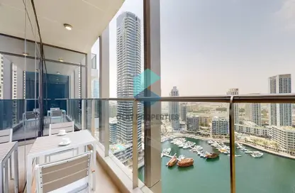 Apartment - 2 Bedrooms - 3 Bathrooms for rent in Sparkle Tower 1 - Sparkle Towers - Dubai Marina - Dubai
