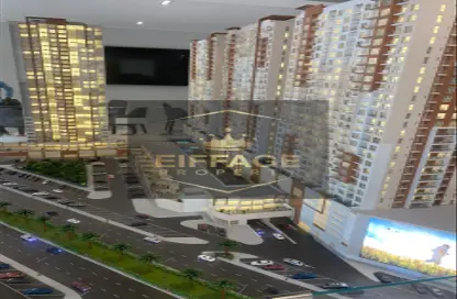 Apartment - 2 Bedrooms - 2 Bathrooms for sale in Ajman One Towers - Al Sawan - Ajman