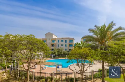 Pool image for: Apartment - 1 Bedroom - 2 Bathrooms for rent in Southwest Apartments - Green Community West - Green Community - Dubai, Image 1
