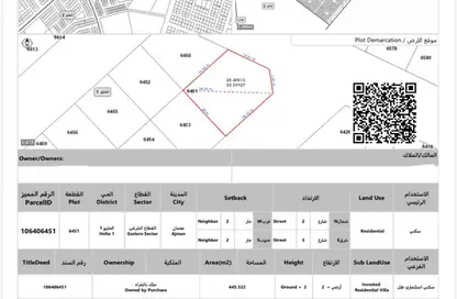 Land - Studio for sale in Al Helio 1 - Al Helio - Ajman