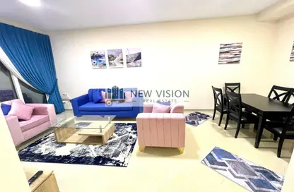 Apartment - 1 Bedroom - 2 Bathrooms for rent in New Al Taawun Road - Al Taawun - Sharjah