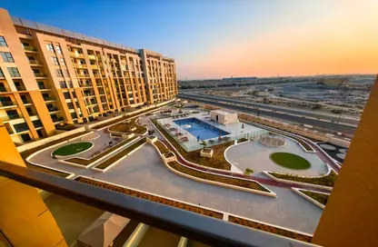 Apartment - Studio - 1 Bathroom for rent in Rukan Tower A - Rukan Tower - Dubai Land - Dubai