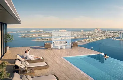 Apartment - 1 Bedroom - 1 Bathroom for sale in Seapoint - EMAAR Beachfront - Dubai Harbour - Dubai