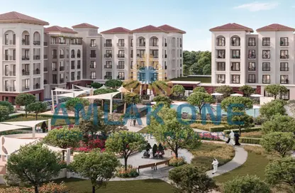 Apartment - 1 Bedroom - 2 Bathrooms for sale in Bloom Living - Zayed City (Khalifa City C) - Khalifa City - Abu Dhabi