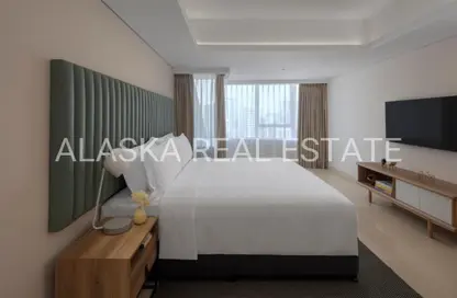 Apartment - 1 Bedroom - 2 Bathrooms for rent in Staybridge Suites - Dubai Media City - Dubai