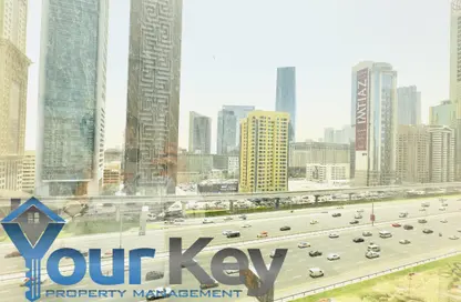 Office Space - Studio - 1 Bathroom for rent in Al Moosa Tower 1 - Al Moosa Towers - Sheikh Zayed Road - Dubai
