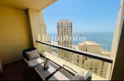 Apartment - 2 Bedrooms - 3 Bathrooms for rent in Bahar 1 - Bahar - Jumeirah Beach Residence - Dubai