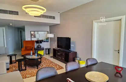 Living / Dining Room image for: Apartment - 3 Bedrooms - 3 Bathrooms for rent in Artesia B - Artesia - DAMAC Hills - Dubai, Image 1