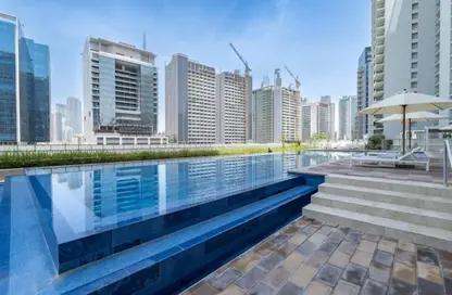 شقة - غرفة نوم - 1 حمام للايجار في مساكن ريفا - الخليج التجاري - دبي