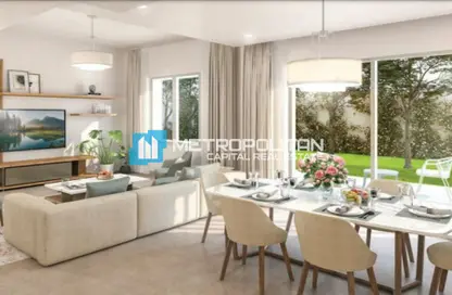 Living / Dining Room image for: Townhouse - 2 Bedrooms - 4 Bathrooms for sale in Bloom Living - Zayed City (Khalifa City C) - Khalifa City - Abu Dhabi, Image 1