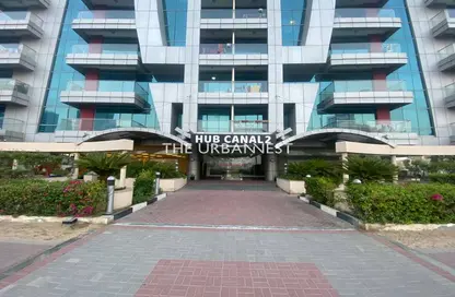 Apartment - 1 Bedroom - 2 Bathrooms for sale in Hub Canal 2 - Hub-Golf Towers - Dubai Sports City - Dubai