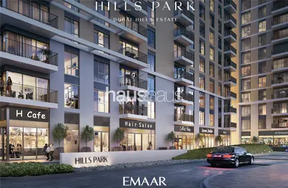 Outdoor Building image for: Apartment - 1 Bedroom - 1 Bathroom for sale in Hills Park - Dubai Hills Estate - Dubai, Image 1