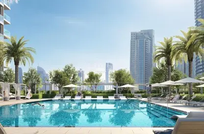 شقة - غرفة نوم - 1 حمام للبيع في سانت ريجيس ريزيدنس - برج خليفة - دبي وسط المدينة - دبي