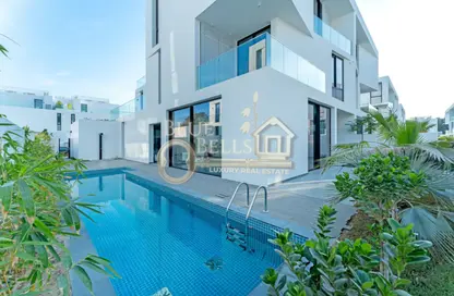 Pool image for: Villa - 5 Bedrooms - 7 Bathrooms for sale in Chorisia 2 Villas - Al Barari - Dubai, Image 1