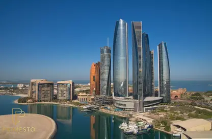 شقة - 4 غرف نوم - 5 حمامات للايجار في 2 برج الاتحاد - أبراج الاتحاد - شارع الكورنيش - أبوظبي