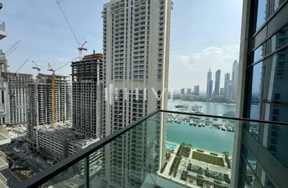 Balcony image for: Apartment - 2 Bedrooms - 2 Bathrooms for rent in Beach Vista - EMAAR Beachfront - Dubai Harbour - Dubai, Image 1