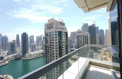 Apartment - 2 Bedrooms - 2 Bathrooms for rent in Al Dar tower - Dubai Marina - Dubai