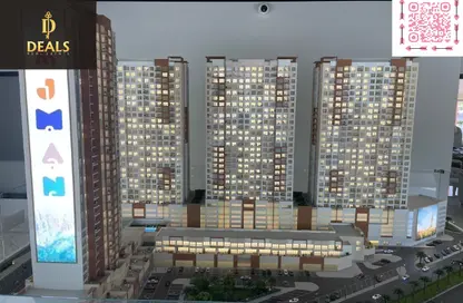 Apartment - 2 Bedrooms - 2 Bathrooms for sale in Ajman One - Phase 2 - Ajman Downtown - Ajman