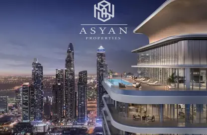 شقة - غرفة نوم - 1 حمام للبيع في برج Seapoint 2 - سي بوينت - إعمار بيتشفرونت - دبي هاربور - دبي