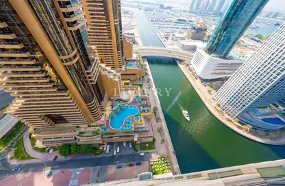 Apartment - 3 Bedrooms - 4 Bathrooms for sale in Iris Blue - Dubai Marina - Dubai
