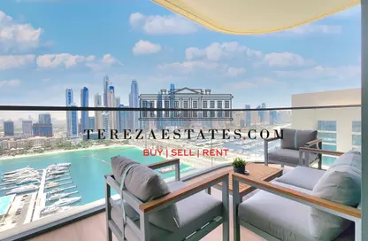 Apartment - 3 Bedrooms - 4 Bathrooms for sale in Marina Vista - EMAAR Beachfront - Dubai Harbour - Dubai