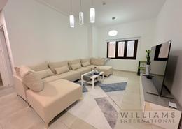 Living Room image for: Apartment - 1 bedroom - 2 bathrooms for sale in Al Andalus Tower B - Al Andalus - Jumeirah Golf Estates - Dubai, Image 1
