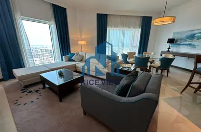 Apartment - 2 Bedrooms - 3 Bathrooms for rent in Fairmont Marina Residences - The Marina - Abu Dhabi