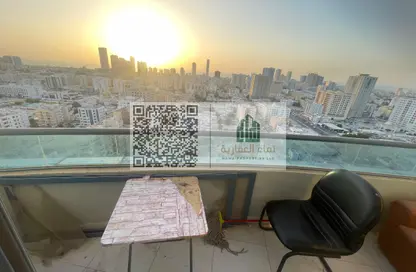 Apartment - 3 Bedrooms - 3 Bathrooms for rent in Falcon Tower 1 - Falcon Towers - Ajman Downtown - Ajman