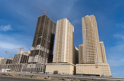شقة - 2 غرف نوم - 2 حمامات للايجار في برج اللافندر - مدينة الإمارات - عجمان