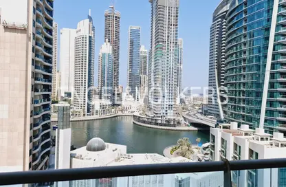 Apartment - 2 Bedrooms - 1 Bathroom for rent in Marina Diamond 4 - Marina Diamonds - Dubai Marina - Dubai
