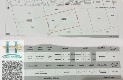 Land - Studio for sale in Al Jurf 2 - Al Jurf - Ajman Downtown - Ajman