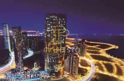 Apartment - 3 Bedrooms - 4 Bathrooms for rent in Sun Tower - Shams Abu Dhabi - Al Reem Island - Abu Dhabi