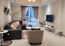Living Room image for: Apartment - 1 bedroom - 2 bathrooms for rent in Dunya Tower - Burj Khalifa Area - Downtown Dubai - Dubai, Image 1