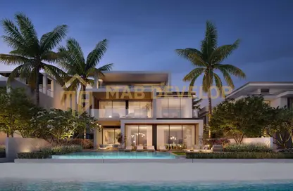 Villa - 5 Bedrooms - 7 Bathrooms for sale in Palm Jebel Ali - Frond N - Palm Jebel Ali - Dubai