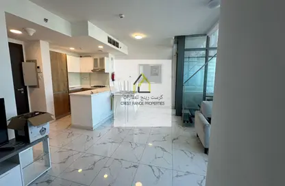 Kitchen image for: Duplex - 2 Bedrooms - 3 Bathrooms for rent in Al Raha Lofts - Al Raha Beach - Abu Dhabi, Image 1