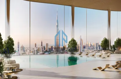 شقة - 4 غرف نوم - 6 حمامات للبيع في بوغاتي ريزيدنس - الخليج التجاري - دبي