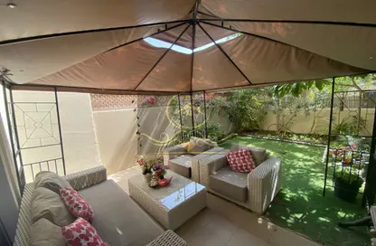 Terrace image for: Villa - 3 Bedrooms - 4 Bathrooms for rent in Arabian Style - Al Reef Villas - Al Reef - Abu Dhabi, Image 1