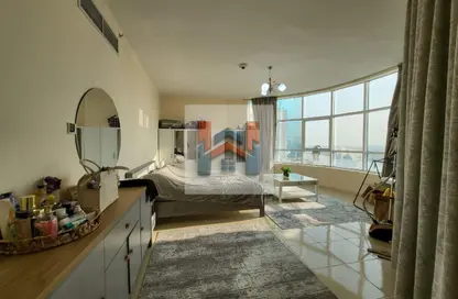 Apartment - 1 Bedroom - 2 Bathrooms for rent in Orient Tower 2 - Orient Towers - Al Bustan - Ajman
