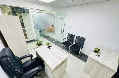 Office Space - Studio - 1 Bathroom for rent in Business Atrium Building - Oud Metha - Bur Dubai - Dubai