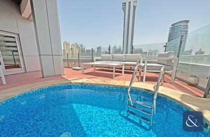 Penthouse - 3 Bedrooms - 4 Bathrooms for sale in The Waves Tower A - The Waves - Dubai Marina - Dubai