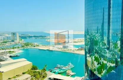Pool image for: Apartment - 2 Bedrooms - 3 Bathrooms for rent in Etihad Tower 4 - Etihad Towers - Corniche Road - Abu Dhabi, Image 1